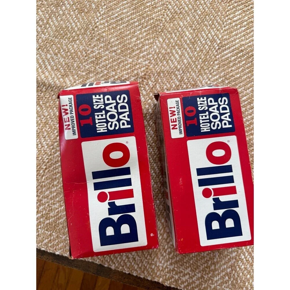 BRILLO 20 piece hotel size soap pads